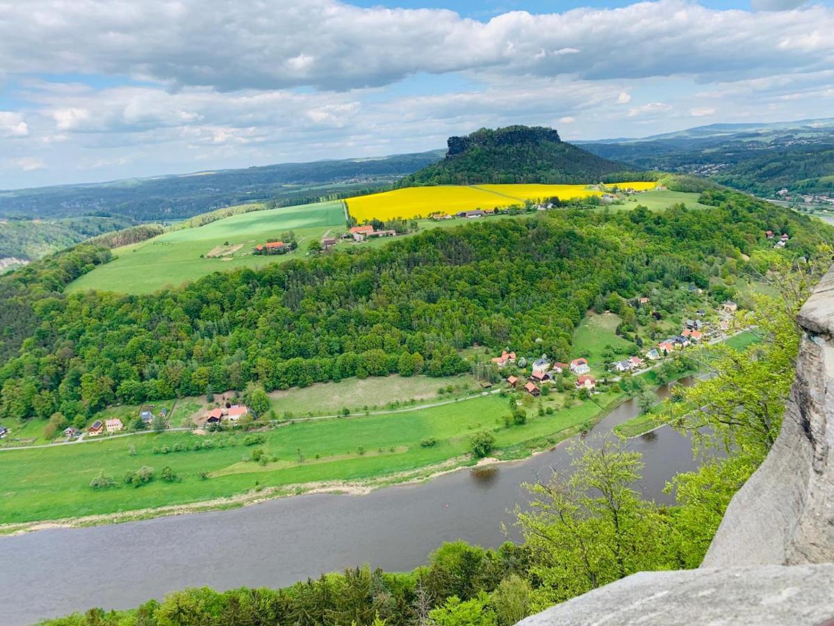 Landhotel Zum Erbgericht Stolpen Esterno foto