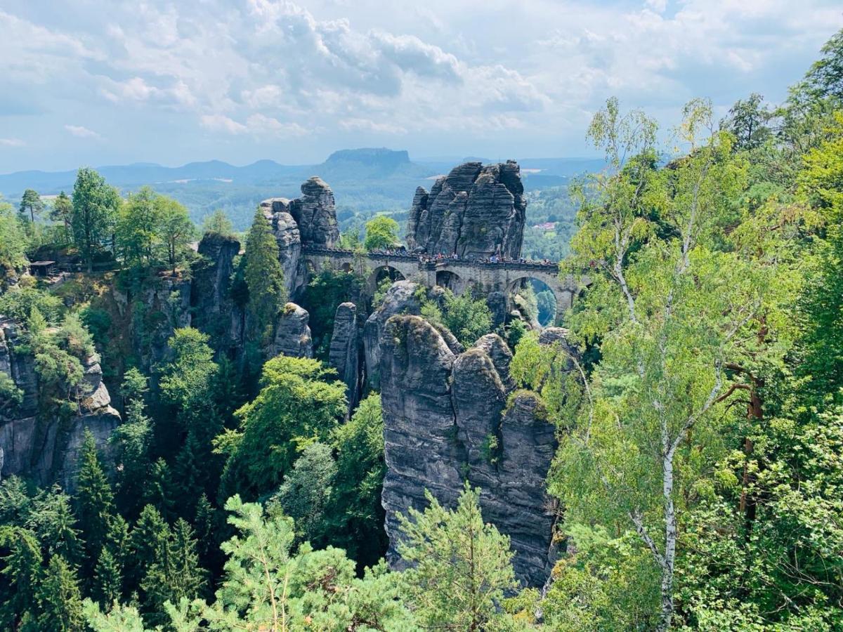 Landhotel Zum Erbgericht Stolpen Esterno foto