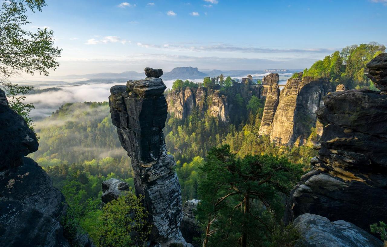 Landhotel Zum Erbgericht Stolpen Esterno foto