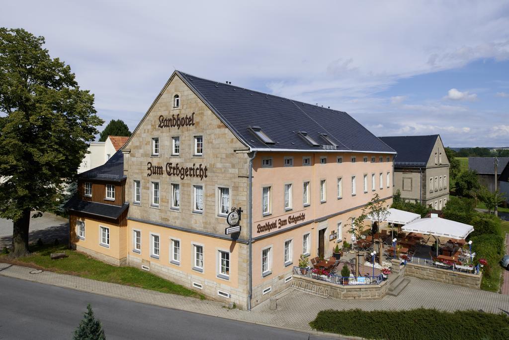 Landhotel Zum Erbgericht Stolpen Esterno foto