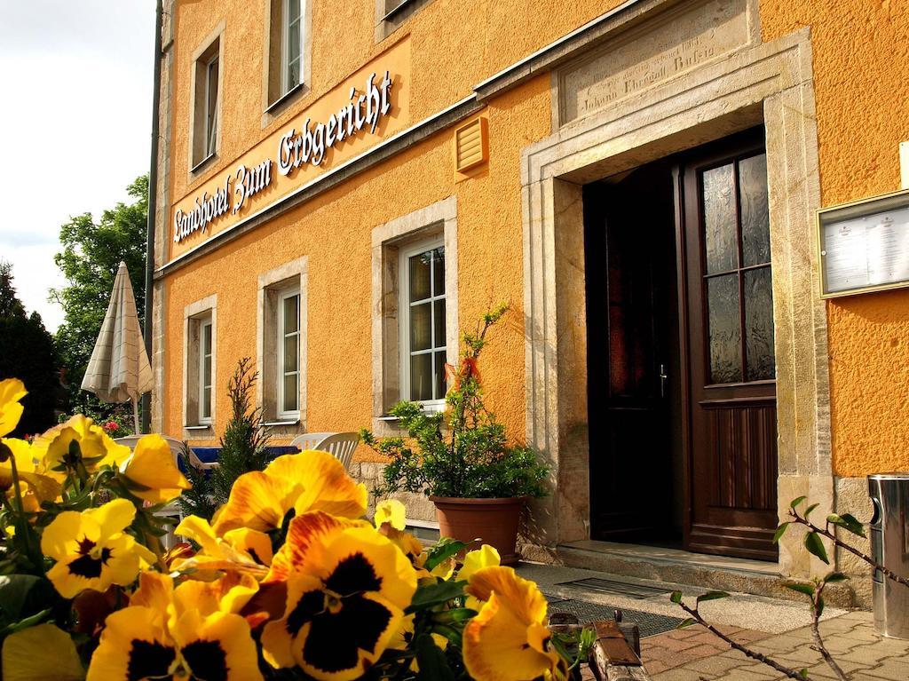 Landhotel Zum Erbgericht Stolpen Esterno foto